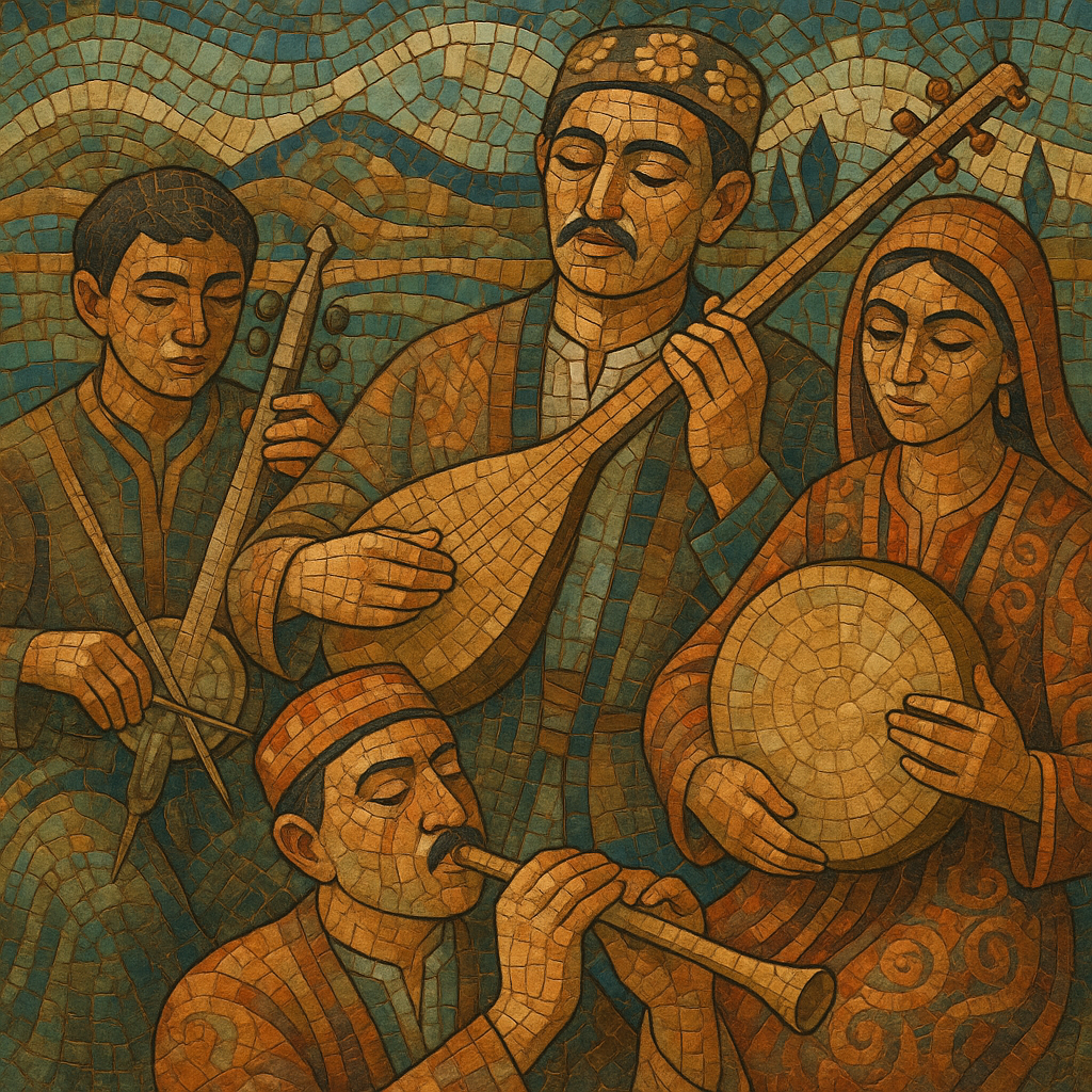 central asian folk