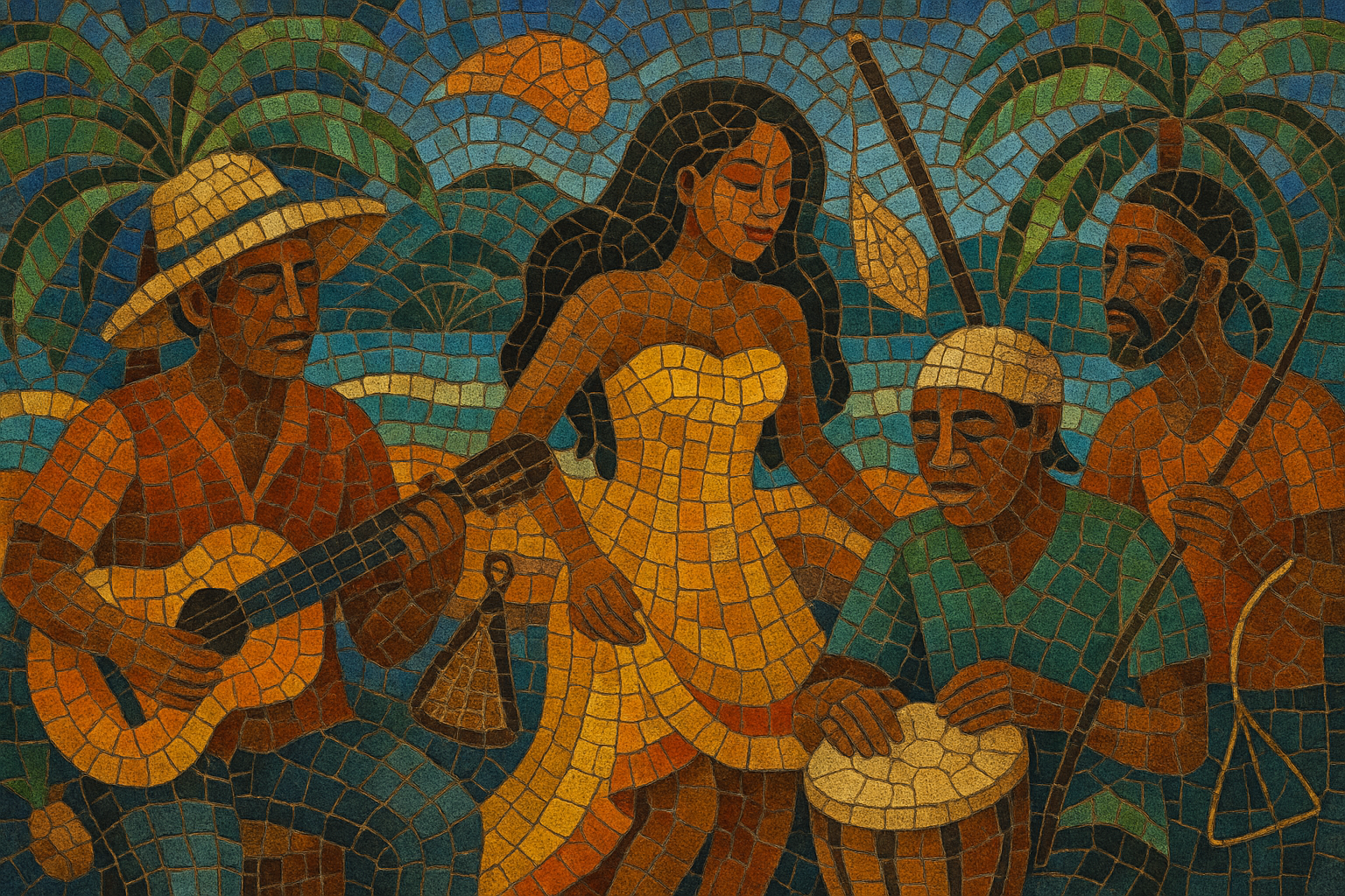 seychelles & mascarene islands music